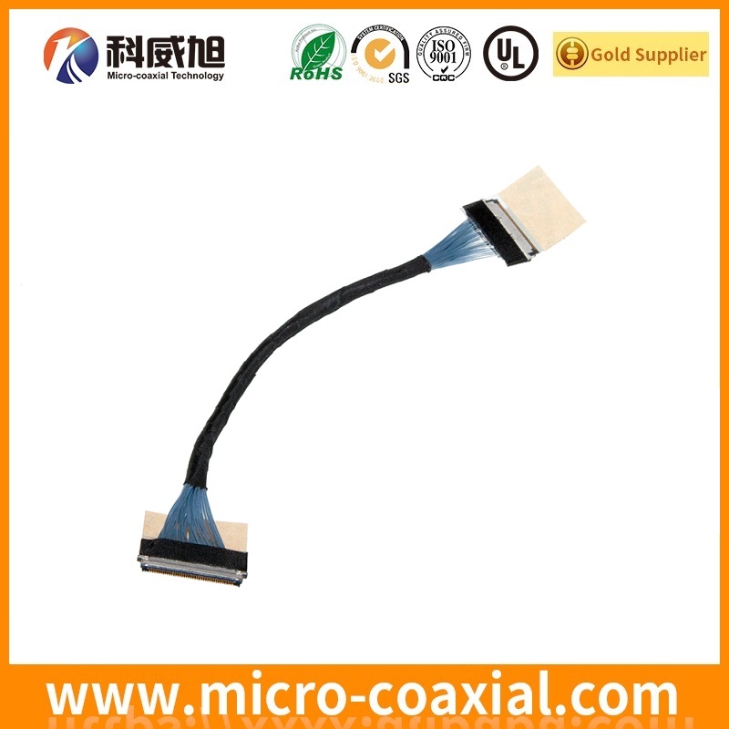 custom FI-JW34C-B fine-wire coaxial LVDS cable I-PEX 20634-250T-02 LVDS eDP cable manufacturer