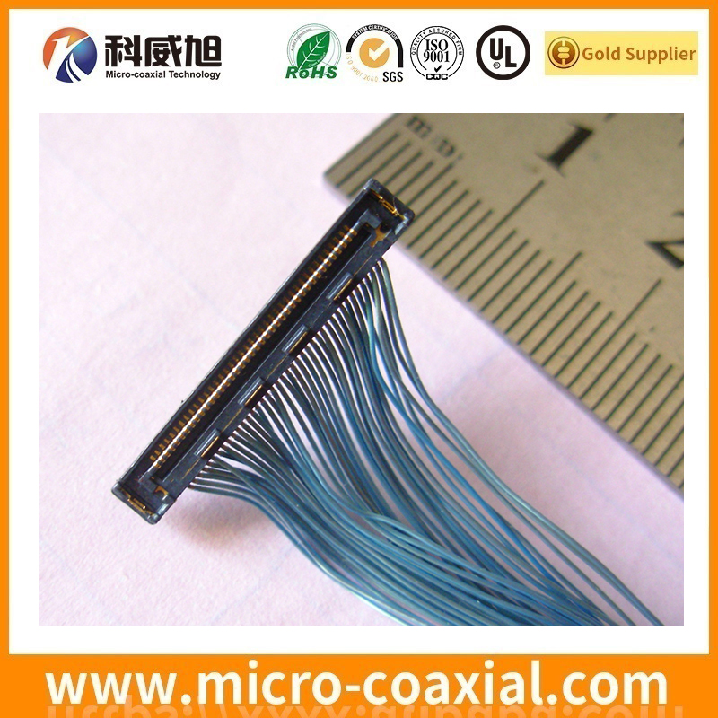 custom FI-JW34S-VF16-R3000 Micro-Coax LVDS cable I-PEX CABLINE-TL LVDS eDP cable provider.JPG