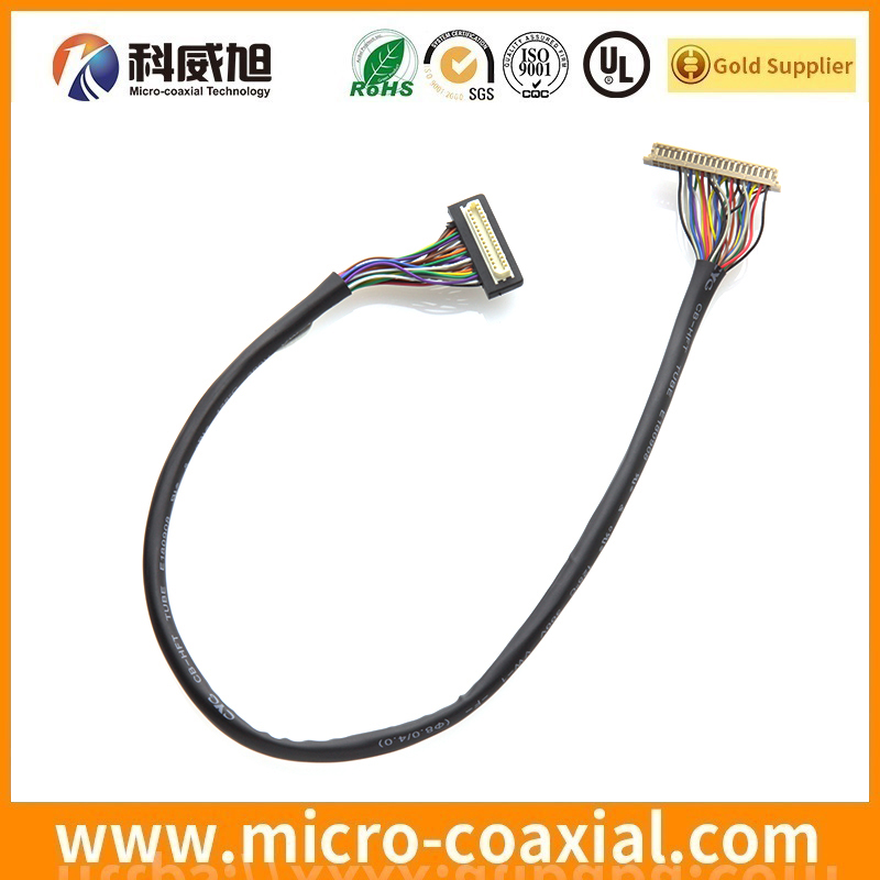 custom FI-S20S-(AM) micro-coxial LVDS cable I-PEX 20421-041T LVDS eDP cable factory.JPG