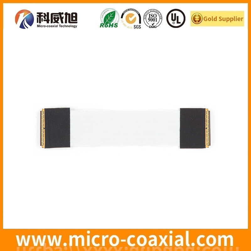 custom FI-S6P-HFE-AM micro flex coaxial LVDS cable I-PEX 20374 LVDS eDP cable supplier
