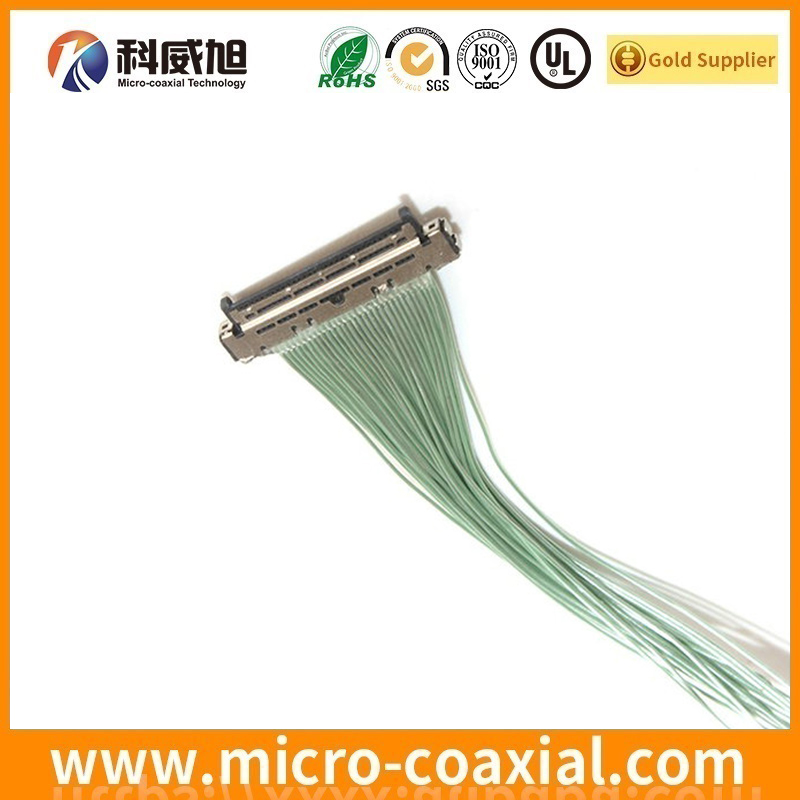 custom I-PEX 20143-040E-20F micro coax LVDS cable I-PEX CABLINE IV LVDS eDP cable Manufacturer