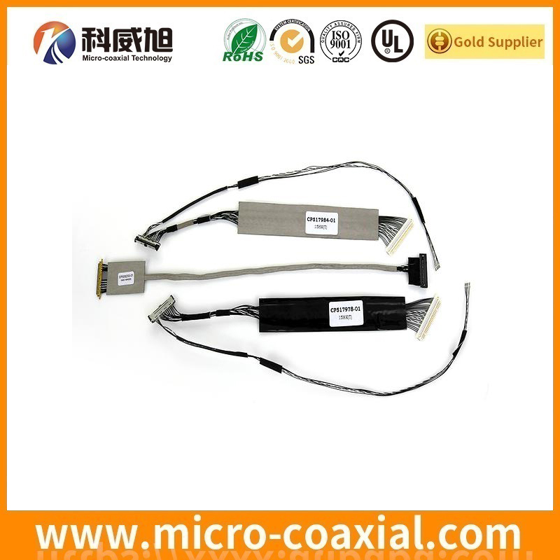 custom I-PEX 20153-040U-F fine pitch LVDS cable I-PEX 20680-050T-01 LVDS eDP cable Factory.JPG