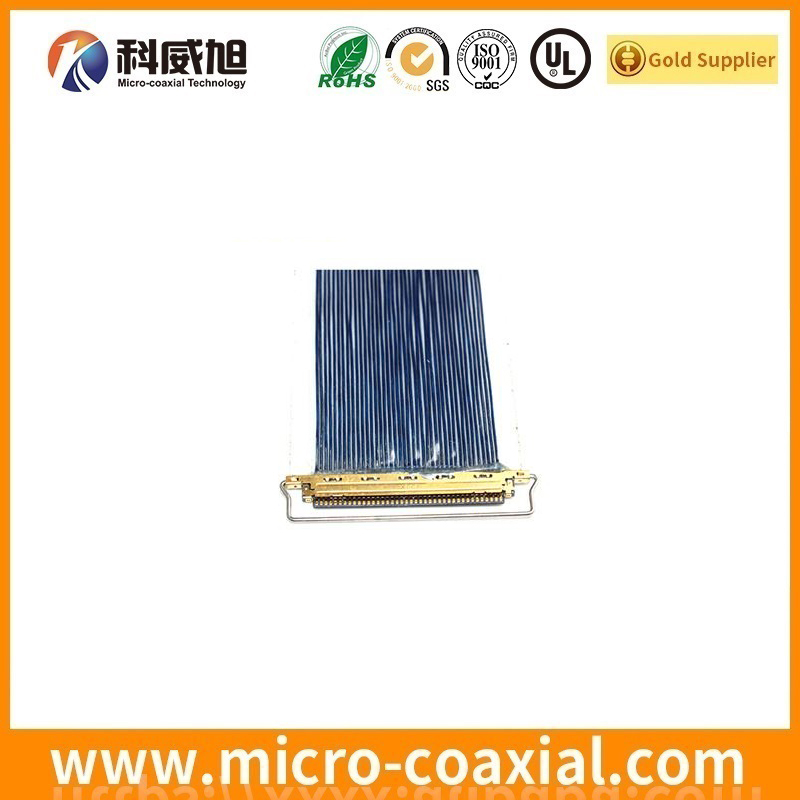 custom I-PEX 20319-040T-11 Fine Micro Coax LVDS cable I-PEX 2367-030 LVDS eDP cable Manufactory
