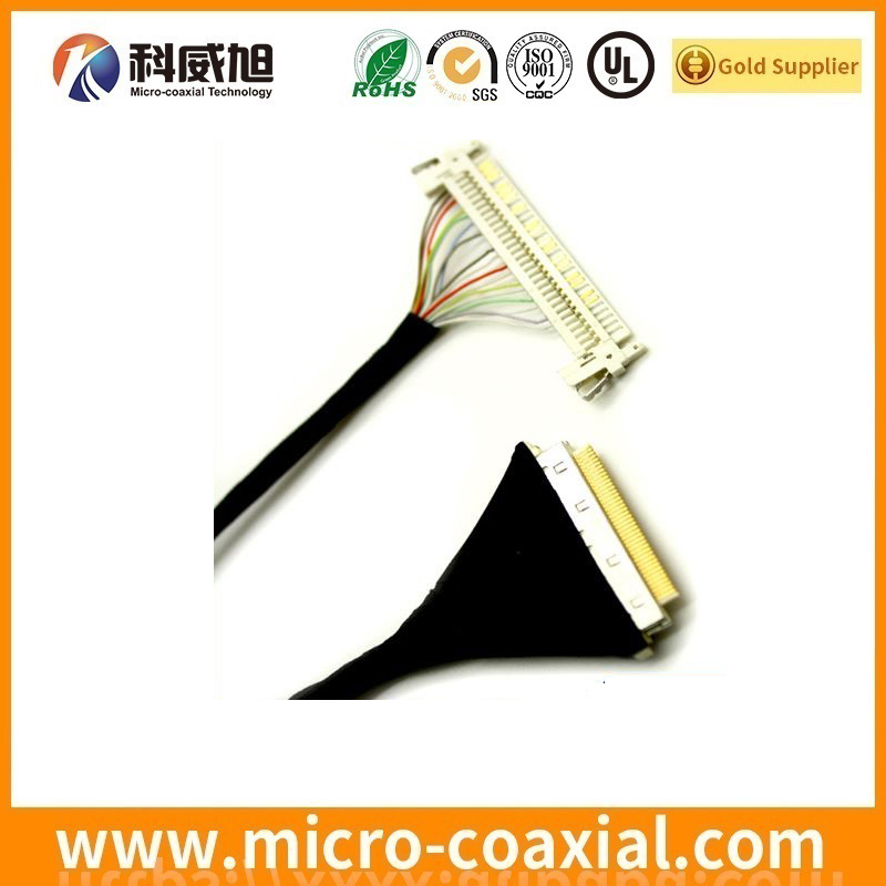 custom I-PEX 20326-030T-02 fine pitch harness LVDS cable I-PEX 20323-030E-12 LVDS eDP cable Manufacturer