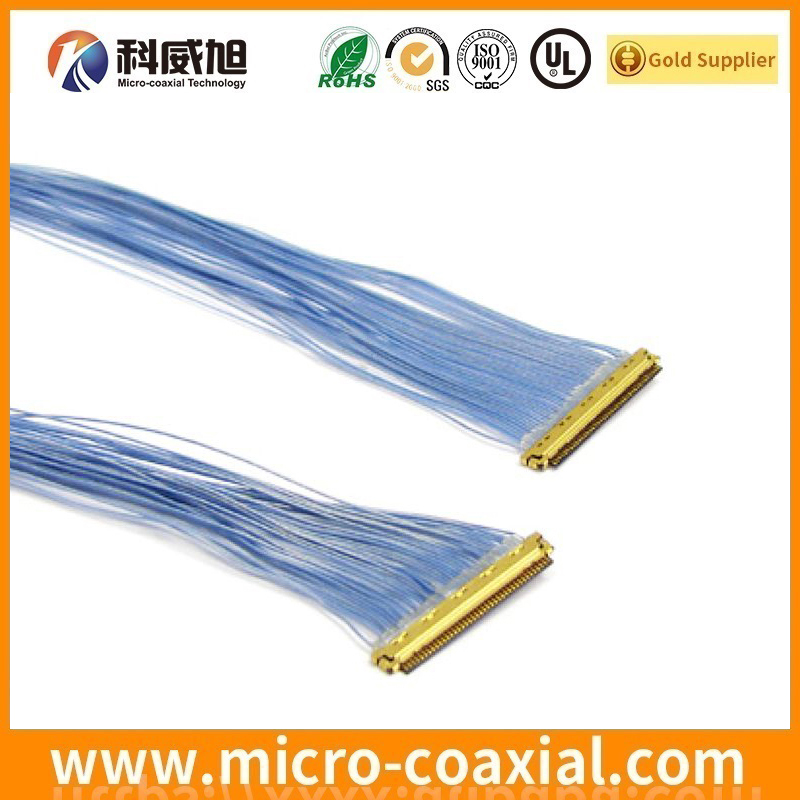 custom I-PEX 20330-044E-212G MCX LVDS cable I-PEX 20833 LVDS eDP cable Manufacturing plant