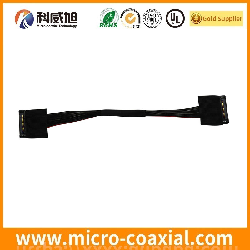 custom I-PEX 20346-015T-11 fine micro coaxial LVDS cable I-PEX CABLINE-G LVDS eDP cable factory