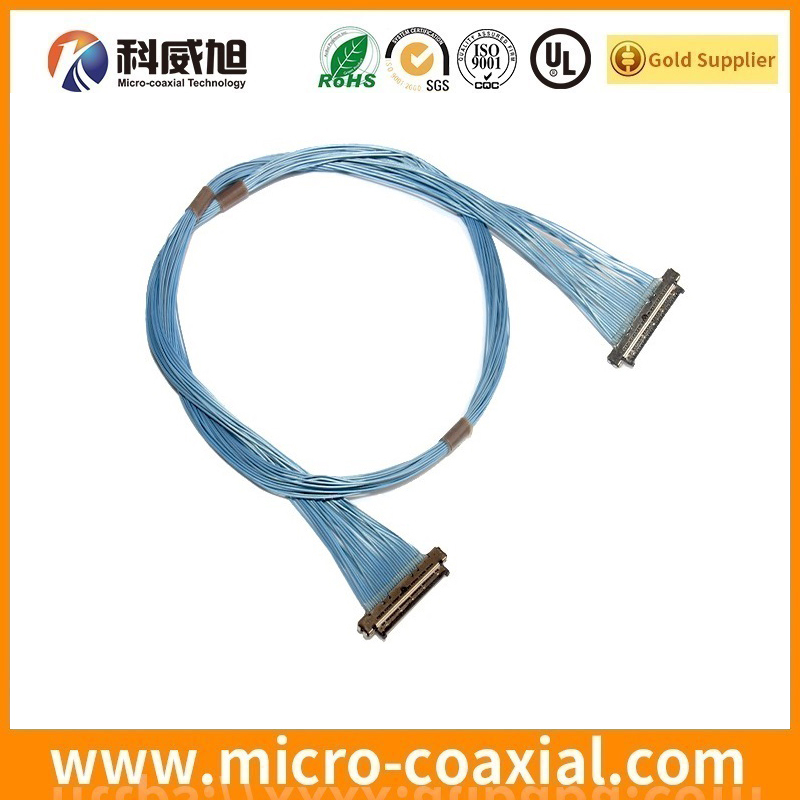 custom I-PEX 20347-330E-12R fine pitch harness LVDS cable I-PEX 20143-020E-20F LVDS eDP cable manufacturer