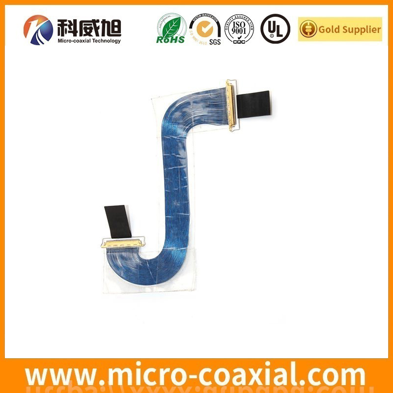 custom I-PEX 20374 fine micro coaxial LVDS cable I-PEX 20330-Y44E-212G LVDS eDP cable Manufacturing plant