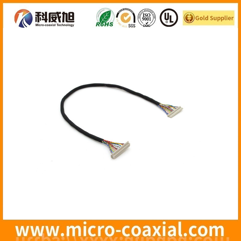 custom I-PEX 20438-050T-11 MFCX LVDS cable I-PEX 20347 LVDS eDP cable Manufacturing plant