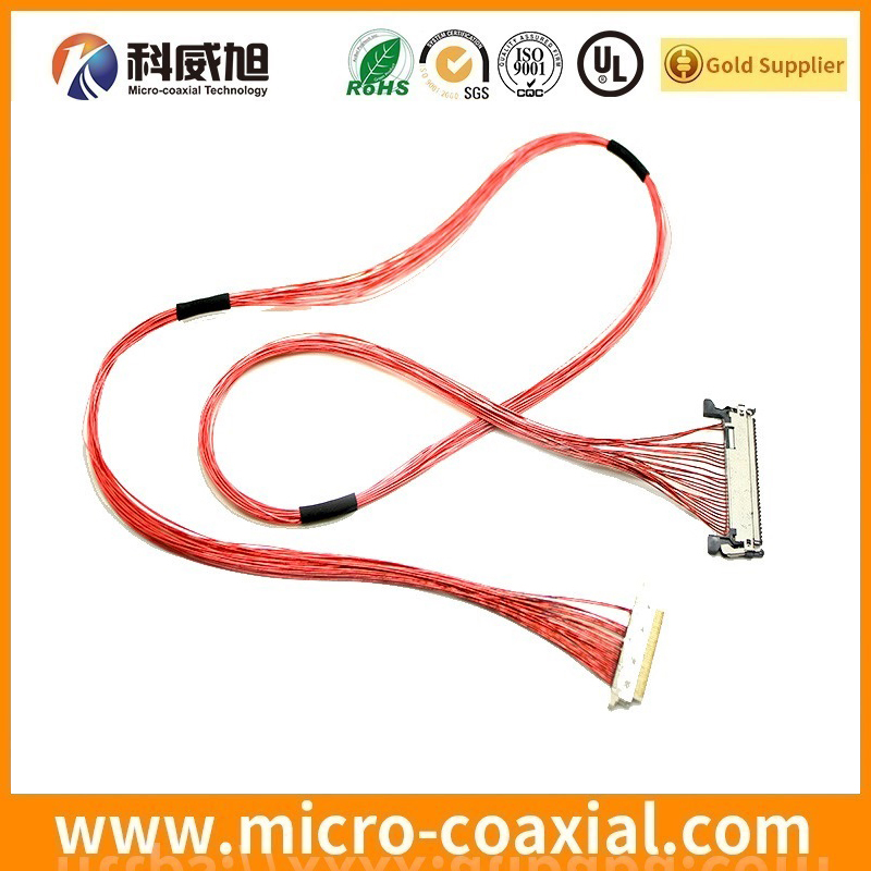 custom I-PEX 20454-320T micro coaxial connector LVDS cable I-PEX 20497 LVDS eDP cable Manufactory
