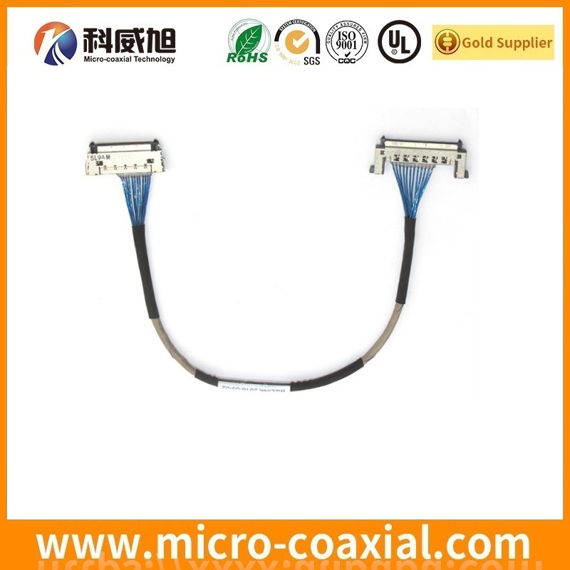 custom I-PEX 2047-0103 fine pitch LVDS cable I-PEX 20634-120T-02 LVDS eDP cable Manufacturing plant