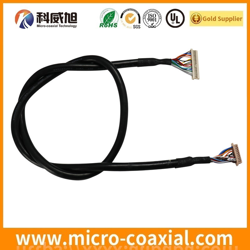 custom I-PEX 2047-0401 Micro-Coax LVDS cable I-PEX 20345-010T-32R LVDS eDP cable Provider