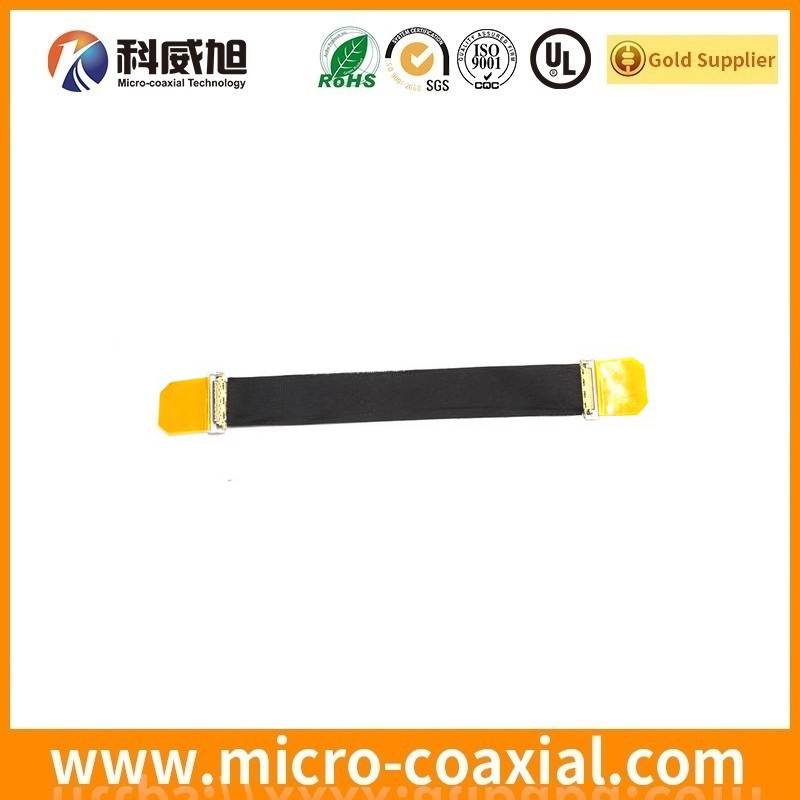 custom I-PEX 20634-250T-02 Fine Micro Coax LVDS cable I-PEX 20322-040T-11 LVDS eDP cable supplier