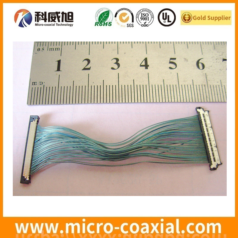 custom I-PEX 2679-032-10 fine-wire coaxial LVDS cable I-PEX 20788-060T-01 LVDS eDP cable Manufactory.JPG