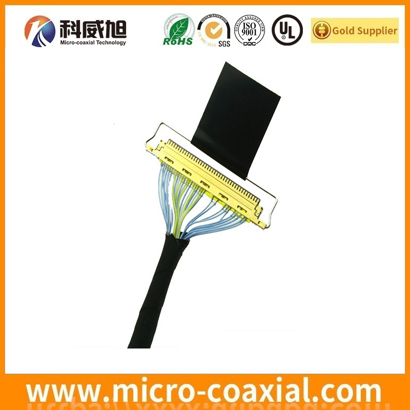 custom I-PEX CABLINE-CX II fine micro coax LVDS cable I-PEX 20777 LVDS eDP cable Manufactory