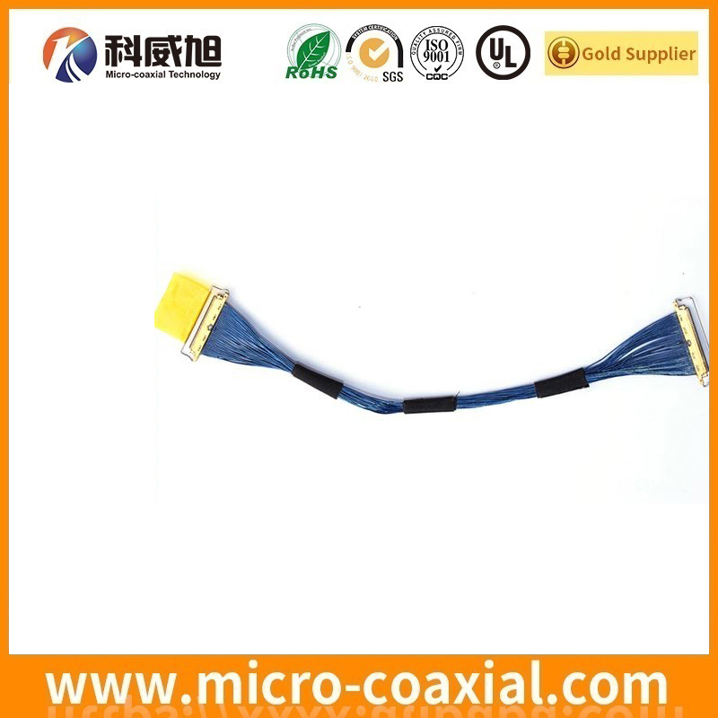 custom MDF76KBW-30S-1H(55) micro-coxial LVDS cable I-PEX 20532-050T-02 LVDS eDP cable Manufactory