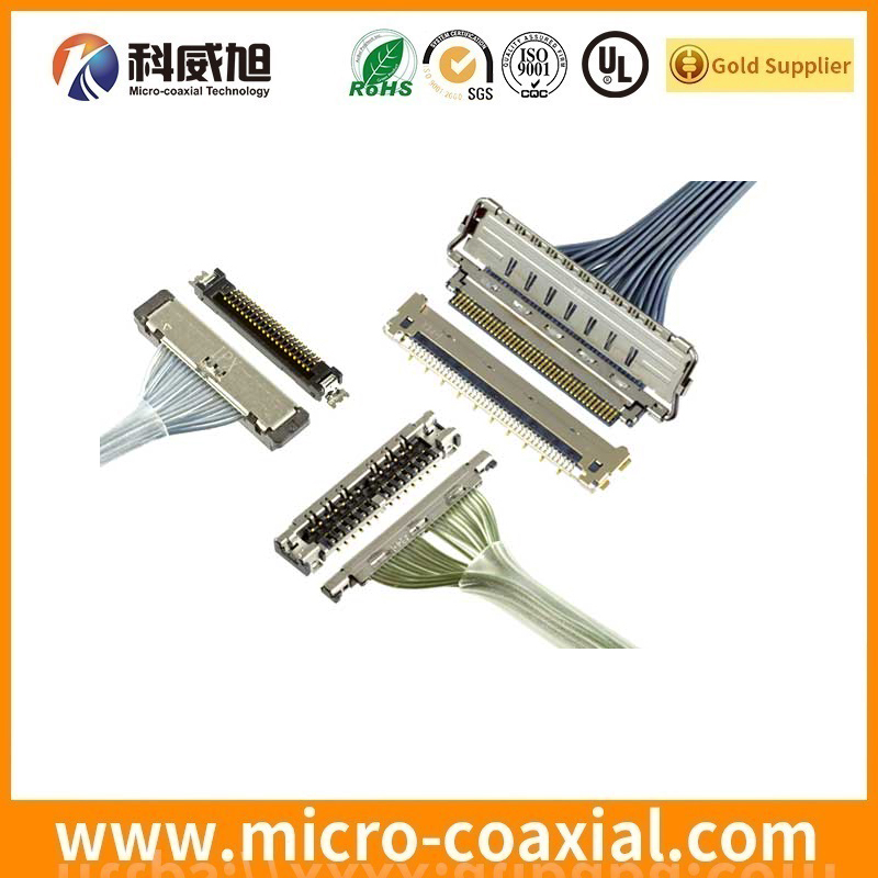 custom SSL00-40S-1000 MCX LVDS cable I-PEX 20788-060T-01 LVDS eDP cable Vendor