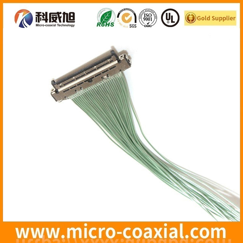custom SSL01-30L3-3000 fine-wire coaxial LVDS cable I-PEX 2182-010-03 LVDS eDP cable Manufactory