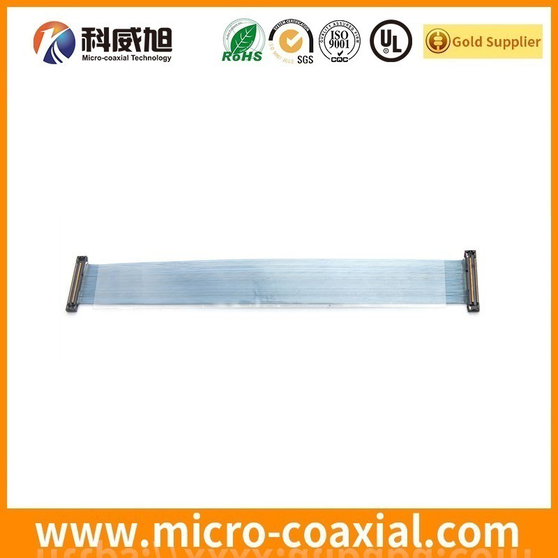 custom USLS00-20-B micro wire LVDS cable I-PEX 20455-050E-99 LVDS eDP cable provider