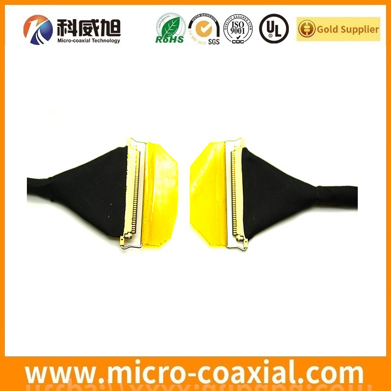 custom XSLS20-40-B micro-miniature coaxial LVDS cable I-PEX 20498-026E-41 LVDS eDP cable factory