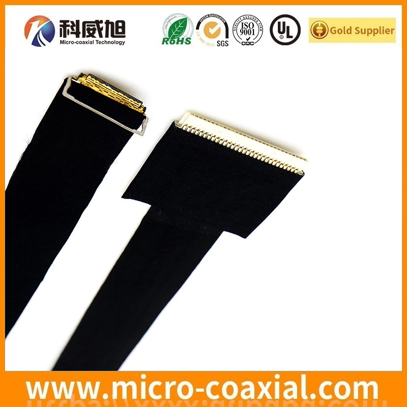 customized 5-2069716-2 micro coaxial LVDS cable I-PEX 2766-0201 LVDS eDP cable manufacturing plant