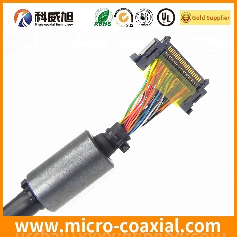 customized DF49-20S-0.4H(51) Micro-Coax LVDS cable I-PEX 3398 LVDS eDP cable Manufactory