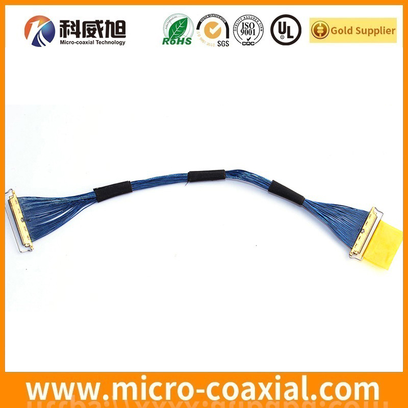 customized FI-JW50S-VF16C-R3000 fine wire LVDS cable I-PEX 20346-025T-32R LVDS eDP cable factory