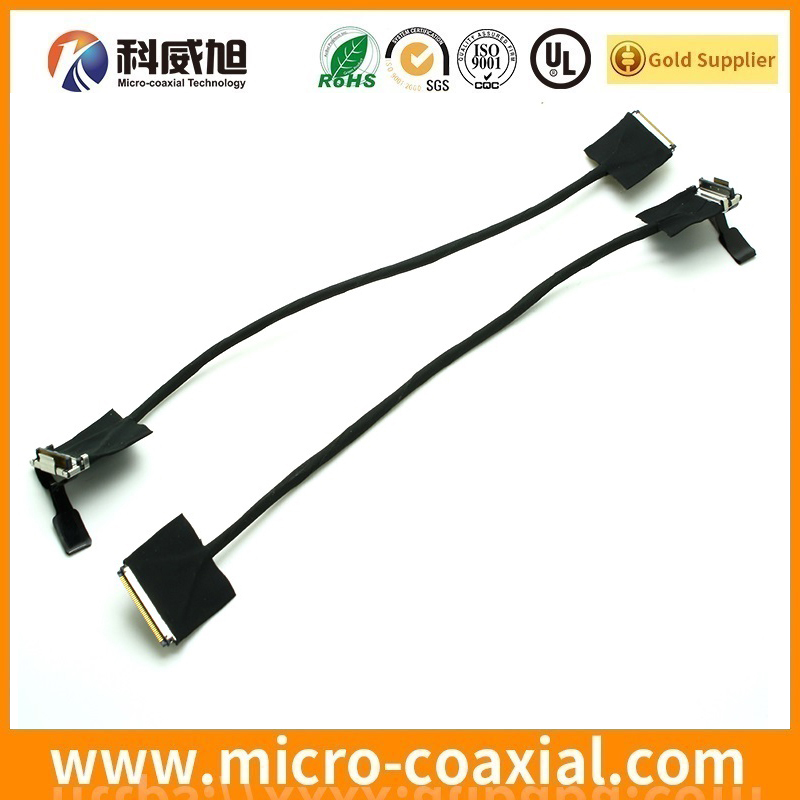 customized FI-RC3-1A-1E-15000R thin coaxial LVDS cable I-PEX 20330-Y44E-212G LVDS eDP cable Vendor