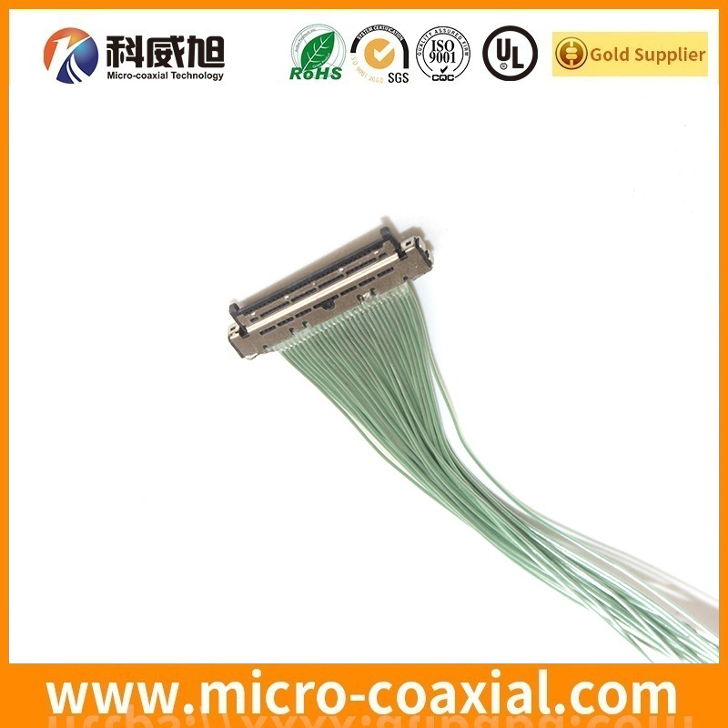 customized FI-RE21S-VF-R1300 fine wire LVDS cable I-PEX 20453 LVDS eDP cable Vendor