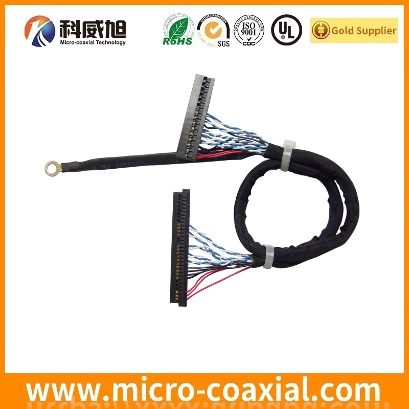 customized FI-S30P-HFE Fine Micro Coax LVDS cable I-PEX 3398 LVDS eDP cable Manufacturer