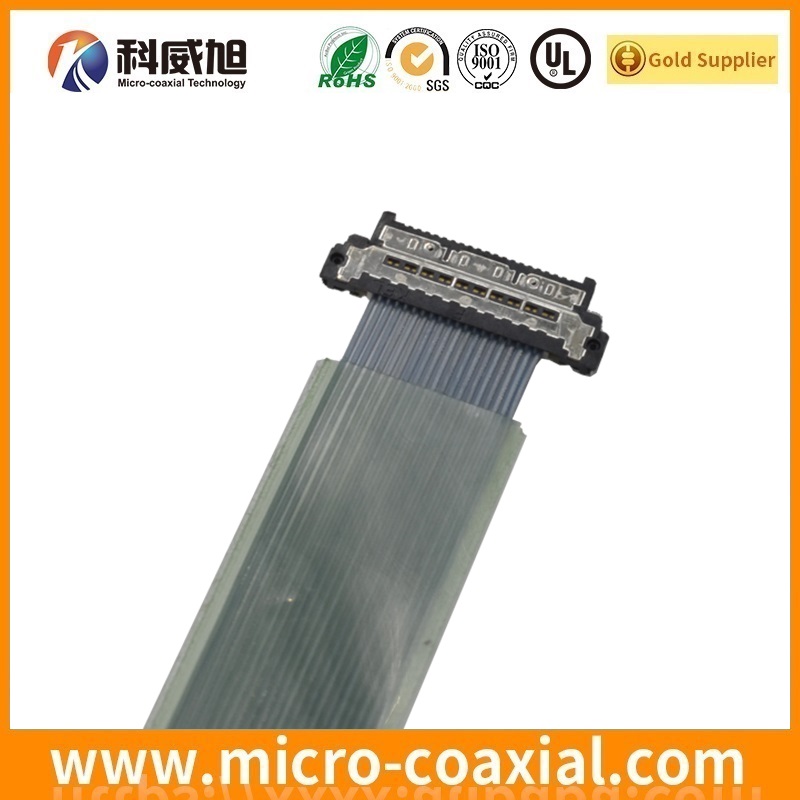 customized FI-W26P-HFE-E1500 micro-miniature coaxial LVDS cable I-PEX 20422-051T LVDS eDP cable manufacturer