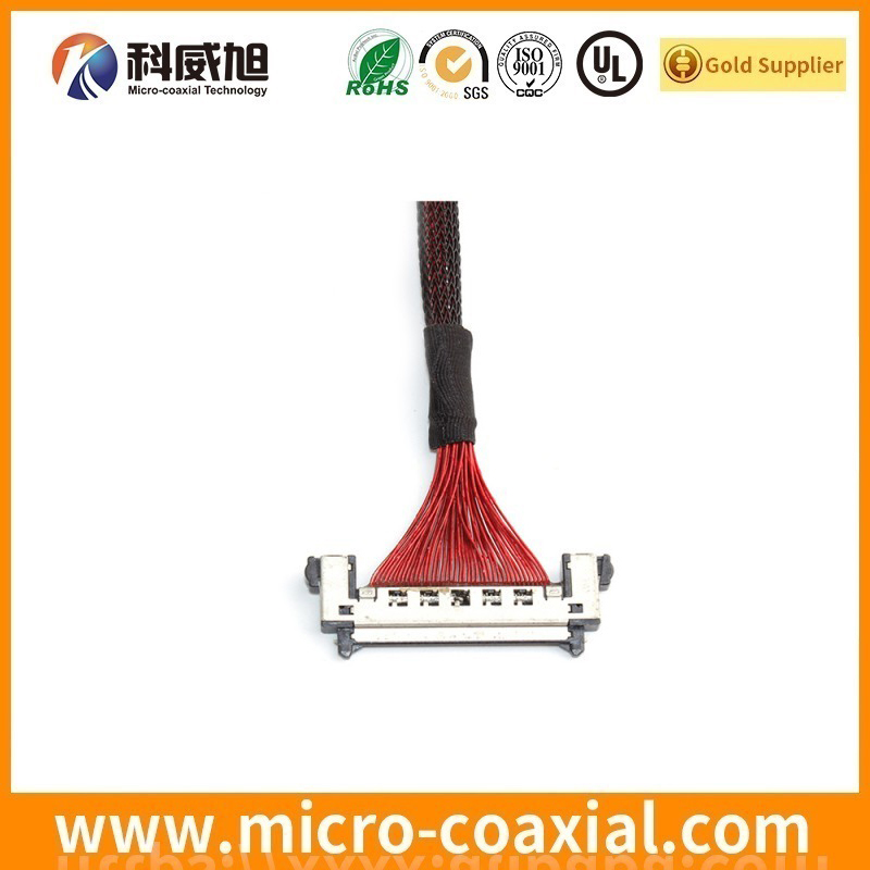 customized FX15M-21S-0.5SH Fine Micro Coax LVDS cable I-PEX 20380-R32T-06 LVDS eDP cable vendor