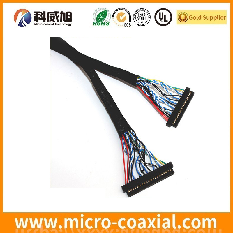 customized FX15S-41P-0.5SD ultra fine LVDS cable I-PEX 20533 LVDS eDP cable factory