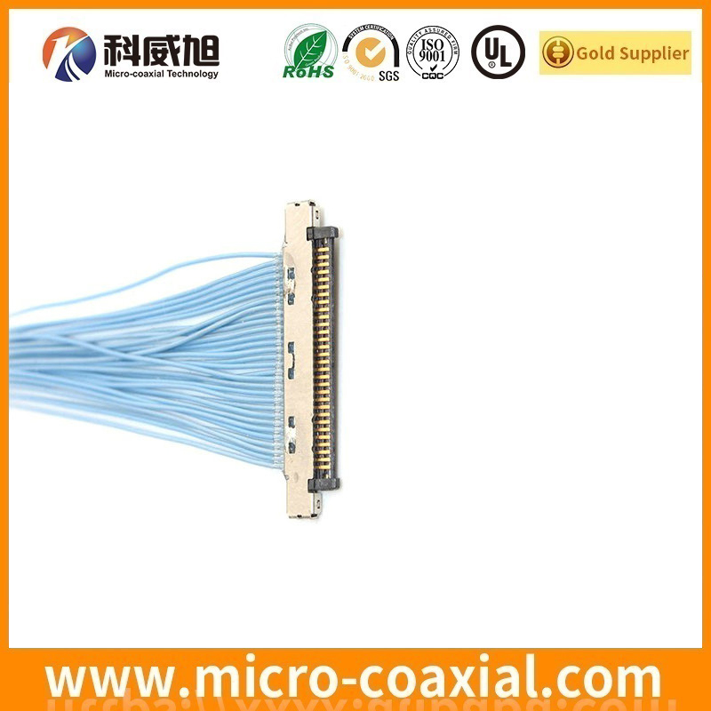 customized FX16-31S-0.5SV(30) micro wire LVDS cable I-PEX 20421-031T LVDS eDP cable Provider