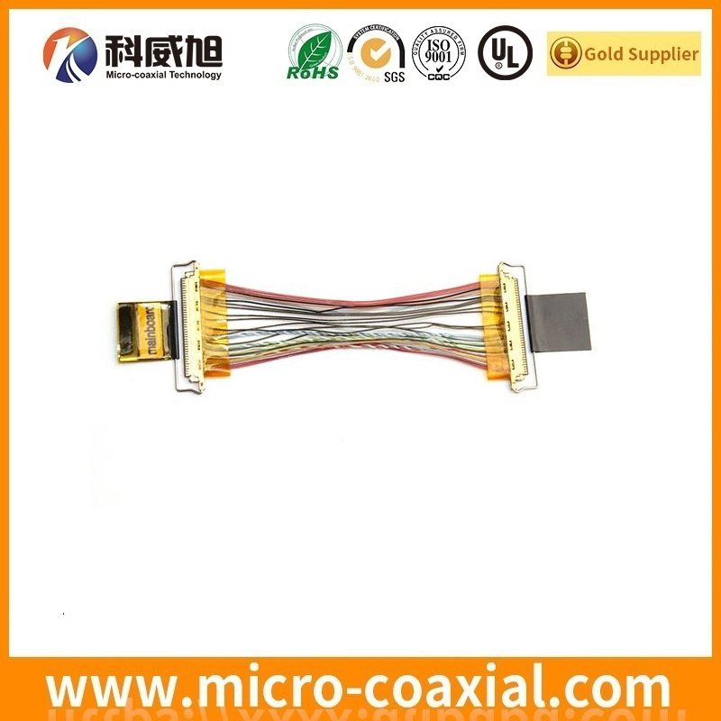 customized HD1S040HA2R6000 fine micro coaxial LVDS cable I-PEX 20496-026-40 LVDS eDP cable factory