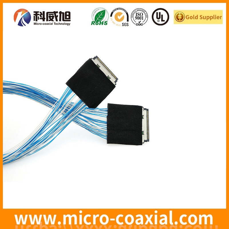 customized I-PEX 1653 fine pitch harness LVDS cable I-PEX 20454-250T LVDS eDP cable Manufacturer