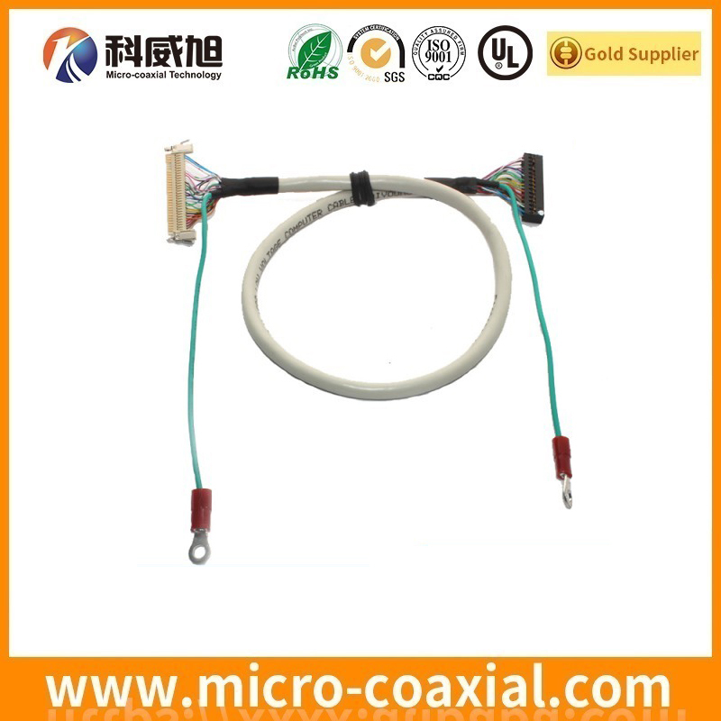 customized I-PEX 20142-030U-20F ultra fine LVDS cable I-PEX 20419-030T LVDS eDP cable Manufactory