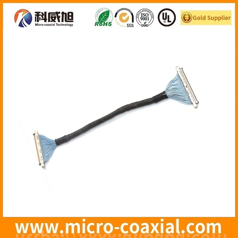 customized I-PEX 20336 fine micro coax LVDS cable I-PEX 20347-315E-12R LVDS eDP cable Vendor