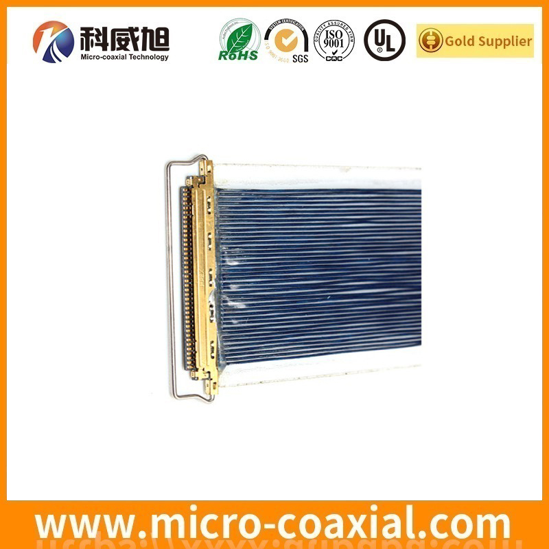 customized I-PEX 20373 Micro Coaxial LVDS cable I-PEX 20496-026-40 LVDS eDP cable manufacturer