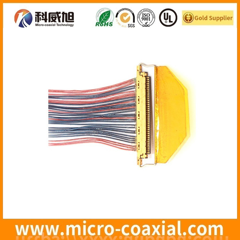 customized I-PEX 20380-R50T-16 fine pitch harness LVDS cable I-PEX 20453-320T-13 LVDS eDP cable Supplier