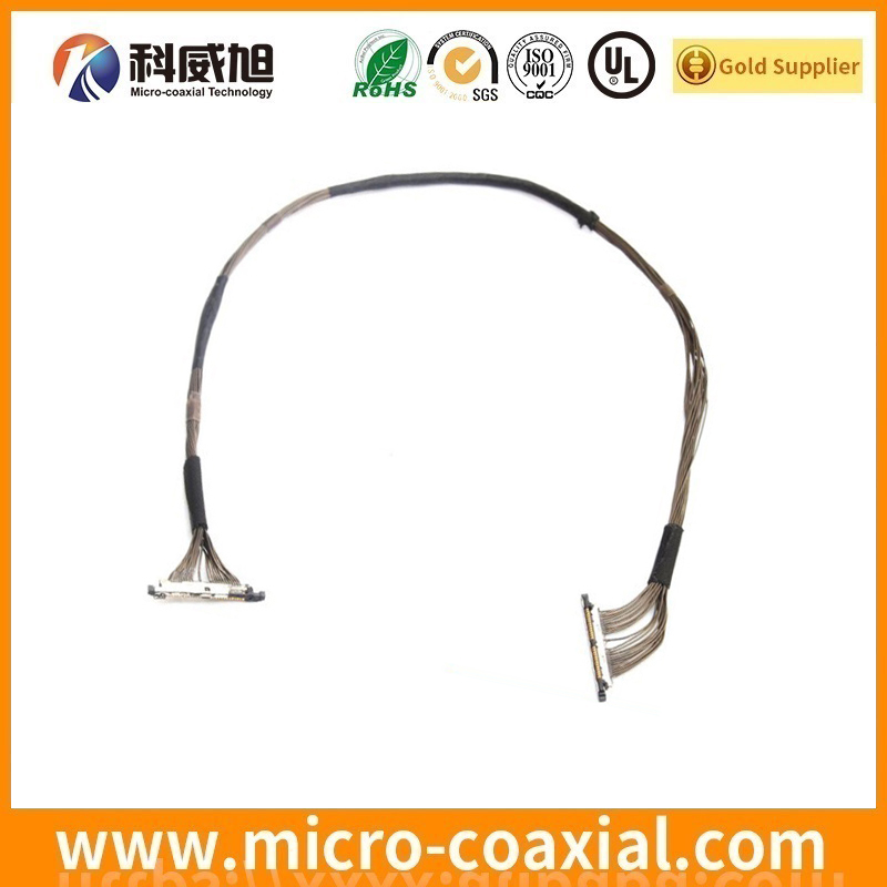 customized I-PEX 2047-0253 ultra fine LVDS cable I-PEX 20849-030E-01 LVDS eDP cable Factory