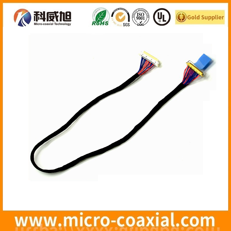 customized I-PEX 20633-350T-01S MCX LVDS cable I-PEX 20323 LVDS eDP cable provider