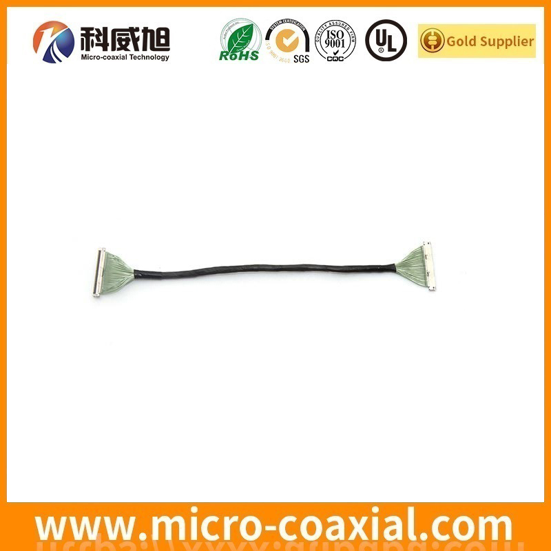 customized I-PEX 2799-0401 Micro Coaxial LVDS cable I-PEX 3300-0401 LVDS eDP cable supplier