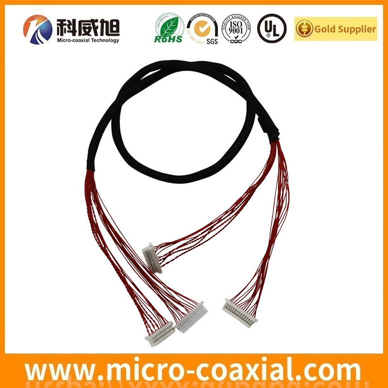 customized JF08R0R041010UC Micro-Coax LVDS cable I-PEX 20319 LVDS eDP cable supplier