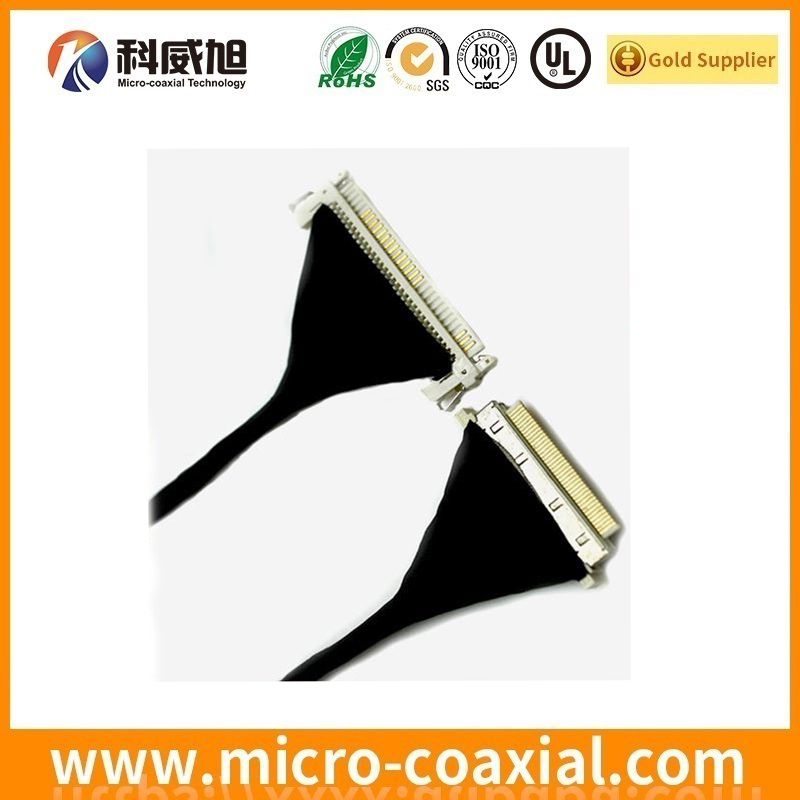 customized USLS00-40-A fine micro coaxial LVDS cable I-PEX 20497-040T-30 LVDS eDP cable Vendor