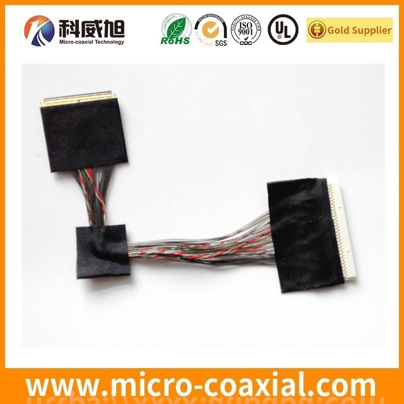 customized XSLS00-30-C micro coax LVDS cable I-PEX 20531-040T-02 LVDS eDP cable Manufacturer