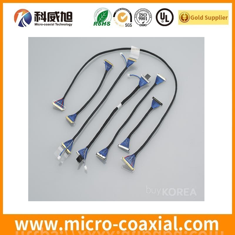 Built 2023347-2 fine pitch LVDS cable I-PEX 20374-R20E-31 LVDS eDP cable manufacturing plant