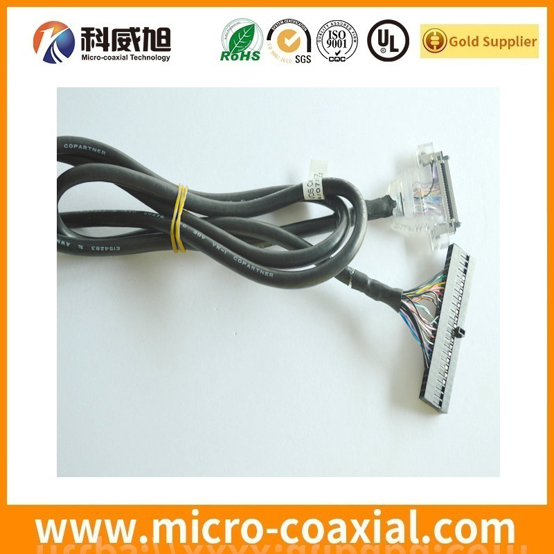 Built DF36-15P-SHL fine pitch connector LVDS cable I-PEX 2766-0401 LVDS eDP cable Manufacturer