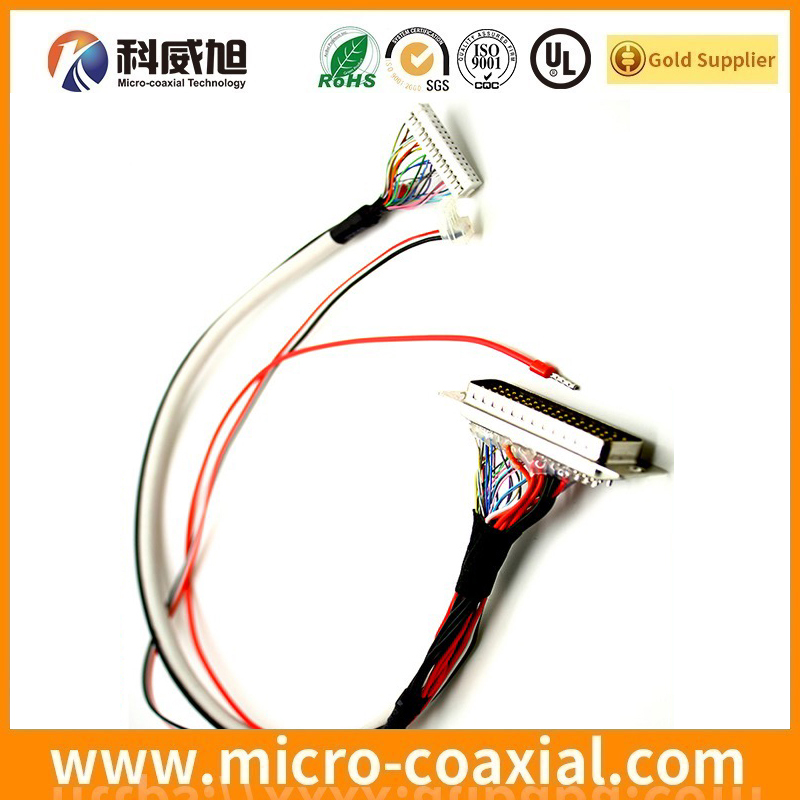 Built DF81-40S-0.4H(51) fine wire LVDS cable I-PEX 20633-330T-01S LVDS eDP cable provider