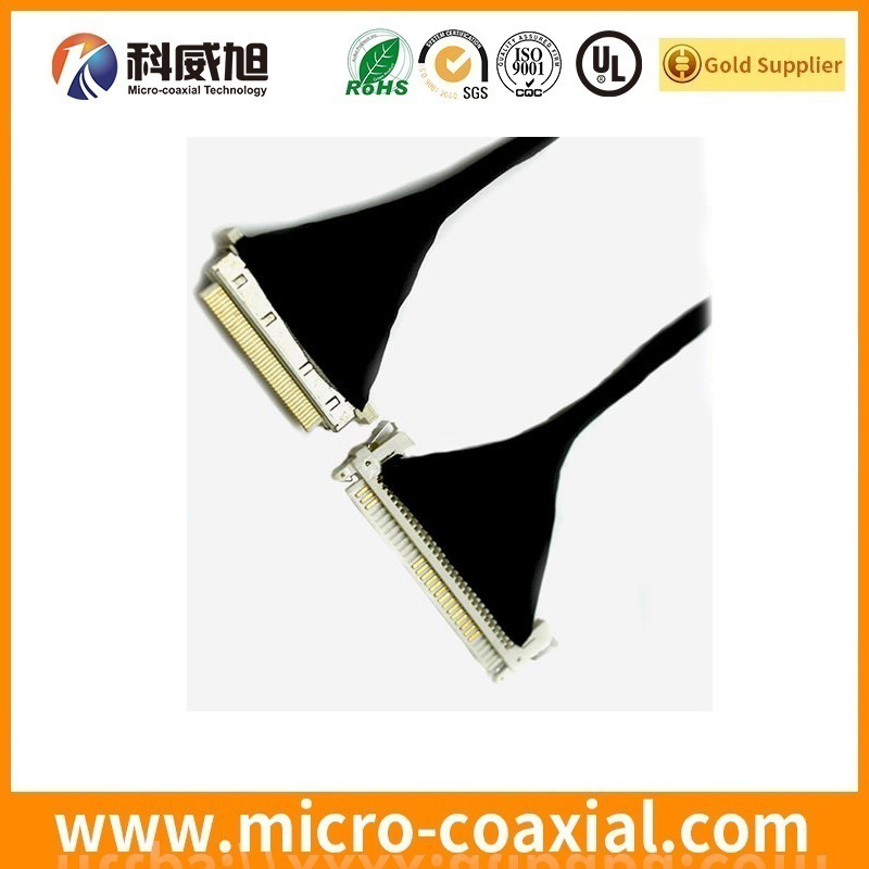 Built FI-RE41VL-CSH-3000 micro flex coaxial LVDS cable I-PEX 2764-0101-003 LVDS eDP cable manufacturing plant